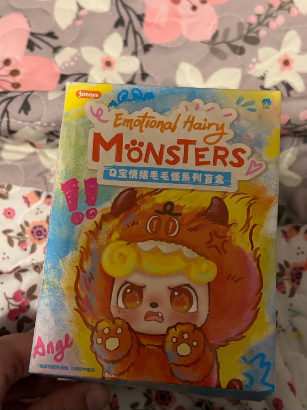 Emotional Hairy Monsters Anger